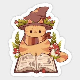 Nature Witch Kitty Sticker